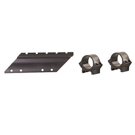 B-Square 1-Piece InterLock Weaver-Style Scope Base with 1" Rings