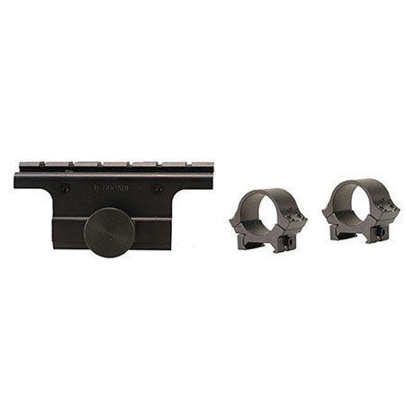 B-Square Military Weaver-Style Scope Mount with 1" Rings for Springfield M1A/M14