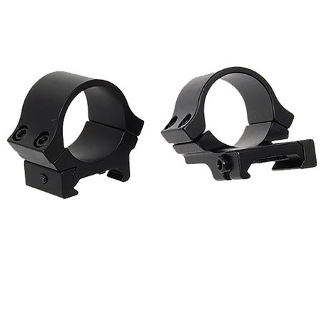 B-Square Sport Utility 1" Weaver Extension Scope Rings, Low, Pair, Black