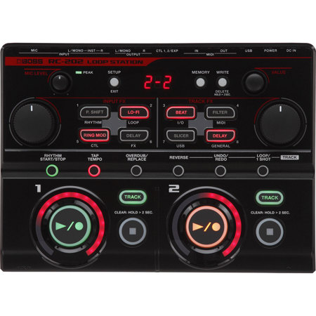 BOSS Loop Station, Hand Operated RC-202 - Adorama