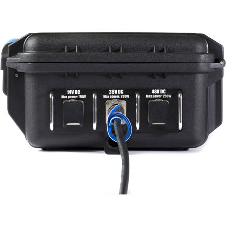 Blueshape Rugged Mini Power Station For 2 V-lock 48v/28v/14v Batteries