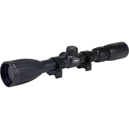 BSA Optics 4-12x40mm Centerfire Riflescope, 30/30 Duplex Reticle, 1" Tube