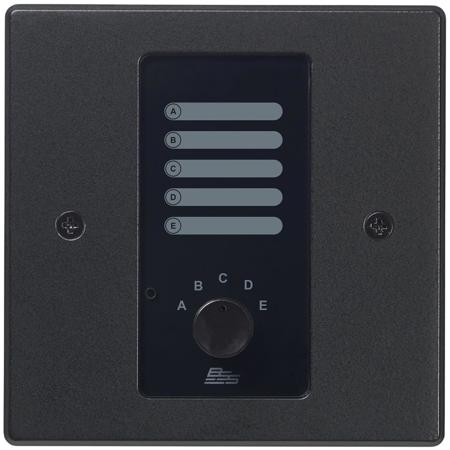 BSS AC-5S Analog Controller with 5 Sources, Europe Version, Black