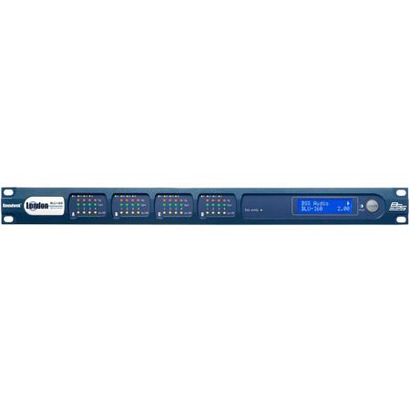 BSS BLU-160 Networked Signal Processor and BLU link Chassis with Digital Audio Bus, No Cobranet