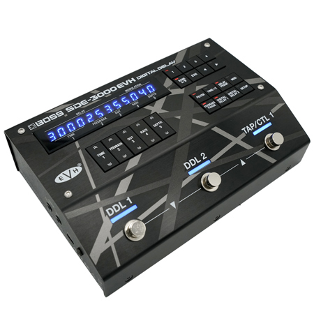 Boss SDE-3000EVH Dual Digital Delay Effect Pedal