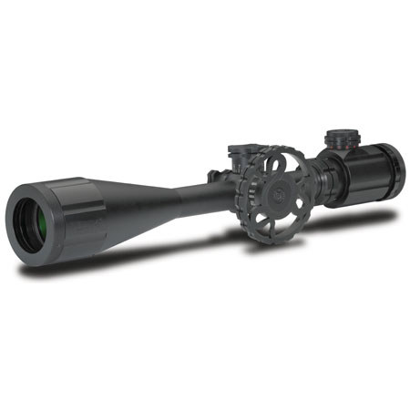 BSA Optics 6-24x44mm Stealth Tactical Riflescope, Black