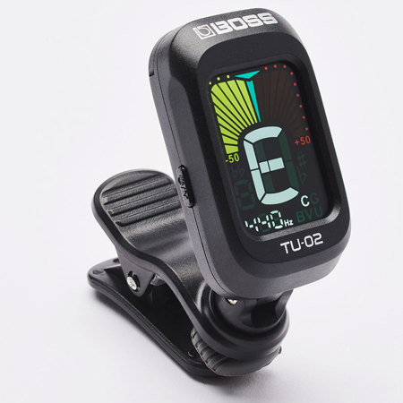 Boss TU-02 Clip-On Backlit Tuner