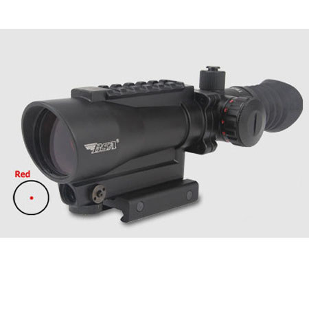 BSA Optics 30mm Illuminated Red Dot Scope with 650 nm Red Laser Sight