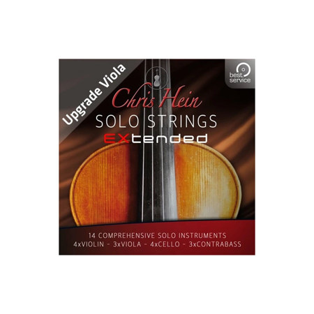 Best Service Chris Hein Solo Strings Complete EXtended Upgrade for Solo Viola Virtual Instrument, Download
