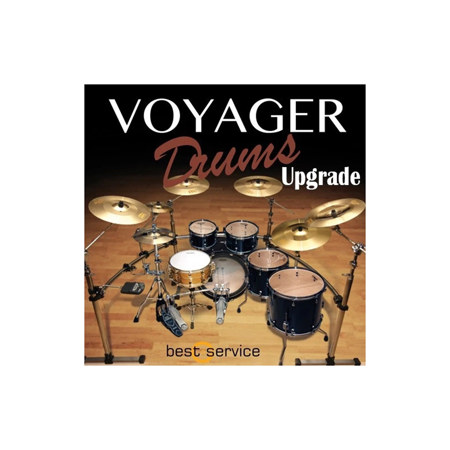 Best Service Voyager Drums Upgrade for Voyager Drums LE Virtual Instrument, Download