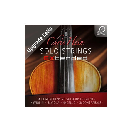 Best Service Chris Hein Solo Strings Complete EXtended Upgrade for Solo Cello Virtual Instrument, Download
