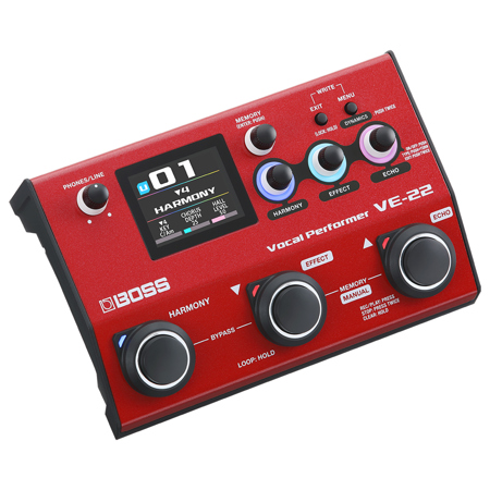 Boss VE-22 Vocal Performer Multi-Effects Processor