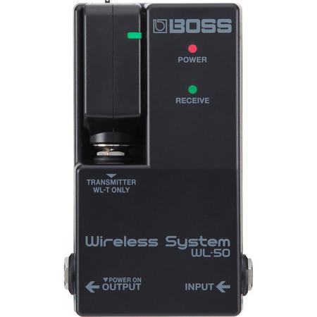 Boss WL-50 Wireless System with Transmitter and Receiver for Pedalboards