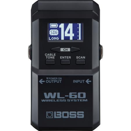 Boss WL-60 2.4 GHz Guitar and Bass Wireless System WL-60