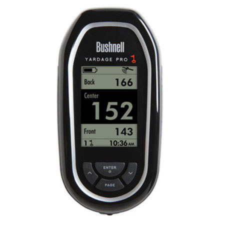 Bushnell Yardage Pro GPS Golf Rangefinder - Black