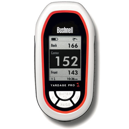 Bushnell Yardage Pro GPS Golf Rangefinder - Orange/Gray
