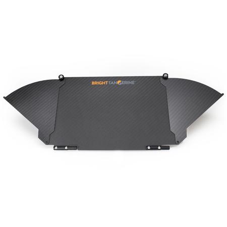 Bright Tangerine Carbon Fiber Top Flag for Viv, Viv 5" and Misfit Matte Boxes