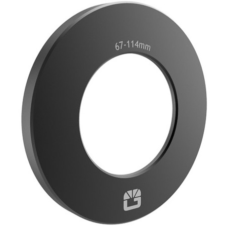 Bright Tangerine 67-114mm Threaded Adapter Ring for Clamp-On Matte Box