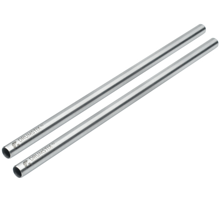 Bright Tangerine 15" Drumstix 15mm Sterling Titanium Support Rods, Pair