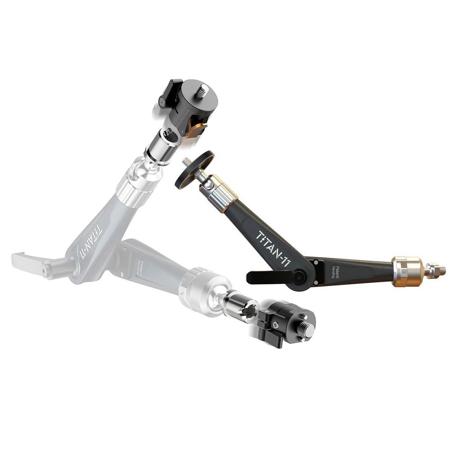 Bright Tangerine Titan Support Arm with Pivot Head Slate Black With Titan QR Kit