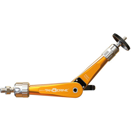 Bright Tangerine Titan Support Arm with Pivot Head 3/8" to 1/4" Mount, Orange