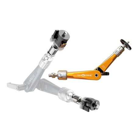 Bright Tangerine Titan Support Arm with Pivot Head 3/8"-1/4" Mount, Orange /Kit