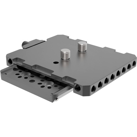 Bright Tangerine Left Field Baseplate for RED DSMC2 Cameras