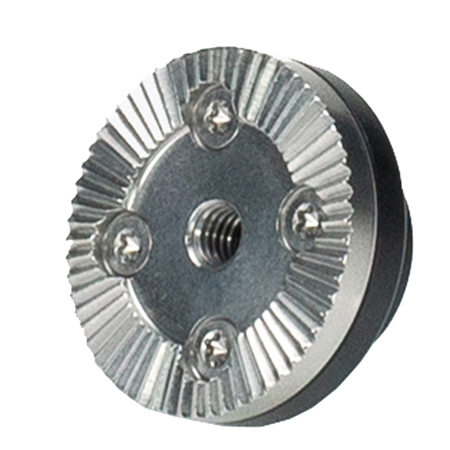Bright Tangerine ARRI 3/8" Accessory Mount to ARRI Rosette Adapter