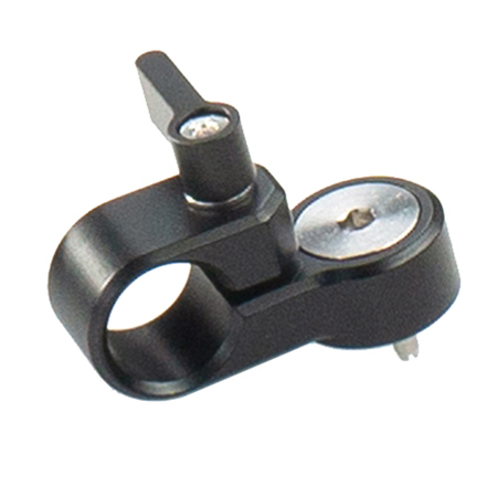 Bright Tangerine ARRI 3/8" Accessory Mount to 15mm Rod Adapter
