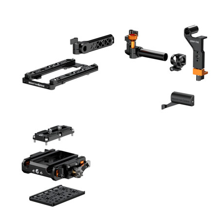 Bright Tangerine Advanced Kit with Mini Axl Mount for Sony FX6 Camera