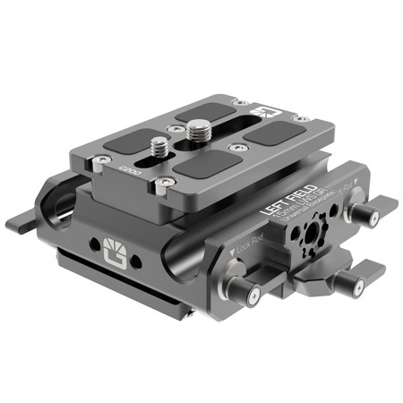 Bright Tangerine Left Field Quick Release Baseplate Kit, Canon C200/C700 Cameras