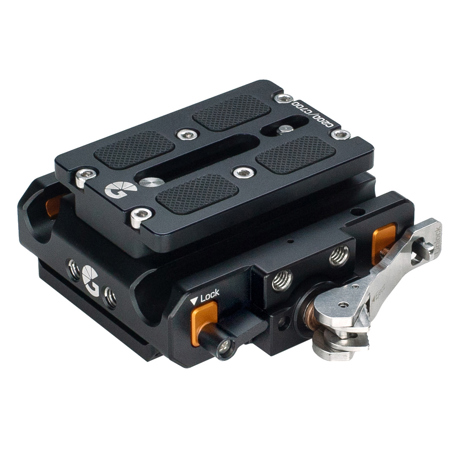 Bright Tangerine Canon C500 Mk II/C200/C700 Left Field QR Baseplate