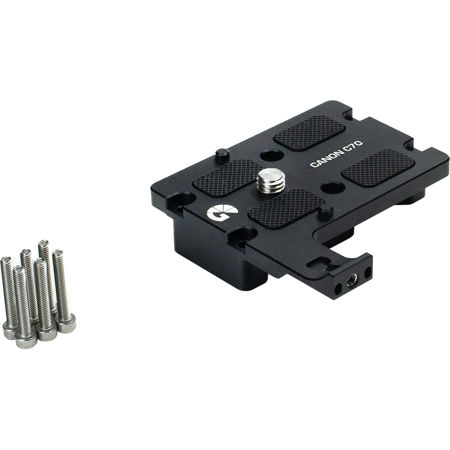 Bright Tangerine Canon C70 Standard Riser for 15mm Baseplate