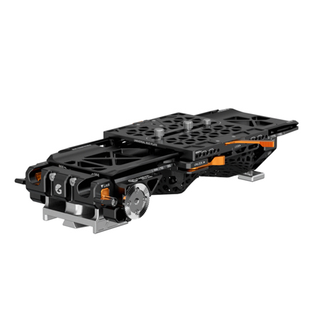 Bright Tangerine KASBAH Atman Universal Shoulder Rig Kit w/1-Axis Pad, BUD Plate