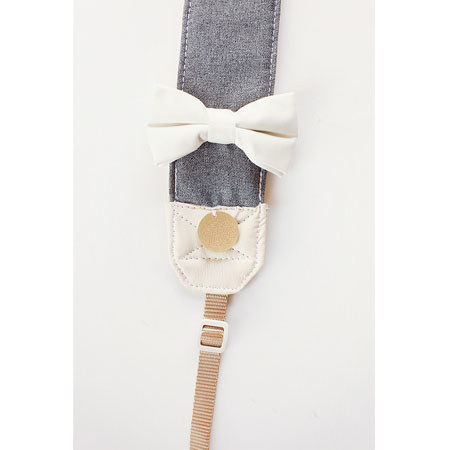 Bloom Theory "All About The Beaus" Fashion Camera Strap, Platinum