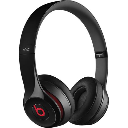 Beats by Dr. Dre Solo2 On-Ear Headphones, 3.5mm Plug, Black