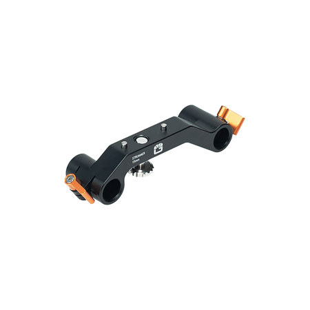 Bright Tangerine 15mm Studio Rod Bracket for Strummer DNA Matter Box, Black