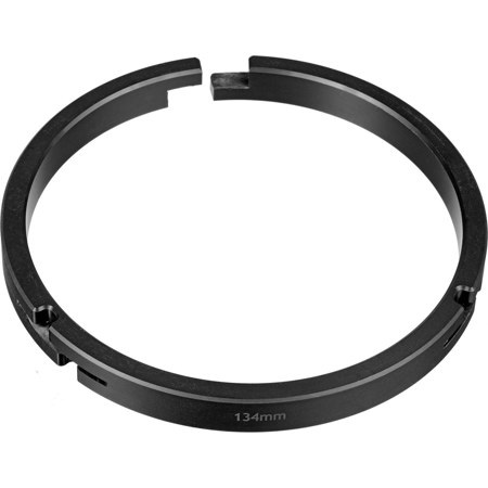 Bright Tangerine 150-134mm Clamp-On Ring for Viv and Viv 5" Matte Box, Black