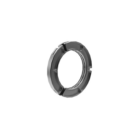 Bright Tangerine 150-104mm Clamp-On Ring for Viv and Viv 5" Matte Box, Black