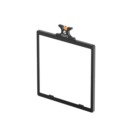 Bright Tangerine 6.6x6.6" Filter Tray for Misfit Six Matte Box, Black