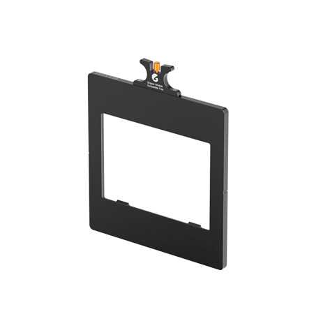 Bright Tangerine 4x5.65" Filter Tray for Misfit Six Matte Box, Black