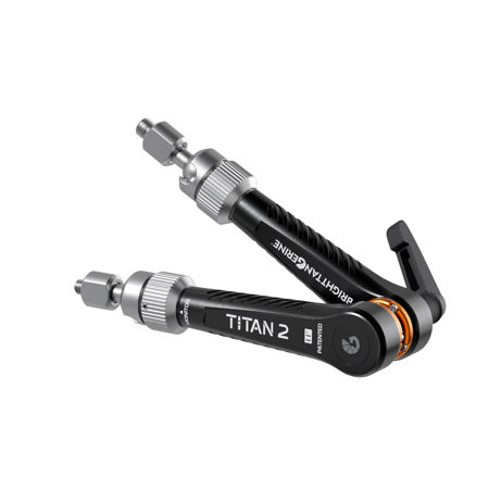 Bright Tangerine Titan Arm 2 with 1/4"-20 and 3/8"-16 Screw Adapter, London Fog