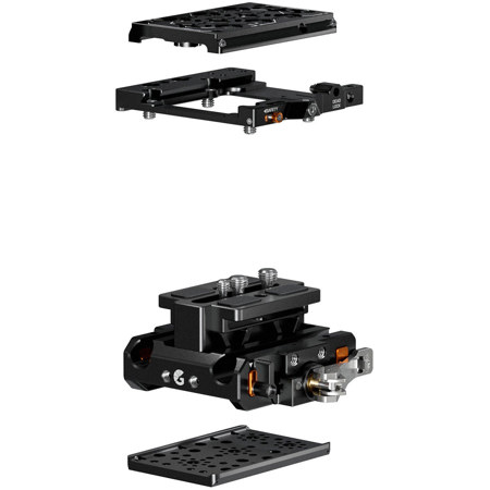 Bright Tangerine LeftField 3 Base Kit for RED V-RAPTOR Camera
