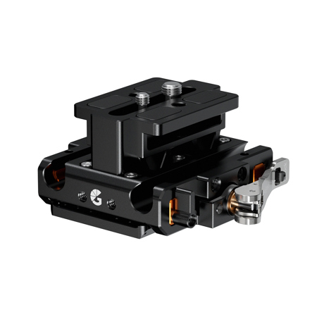 Bright Tangerine LeftField 3 QR Standard Baseplate w/Dovetail for RED KOMODO/X