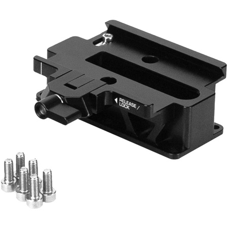 Bright Tangerine 15mm DJI RS 2/3 Baseplate Riser for RED KOMODO
