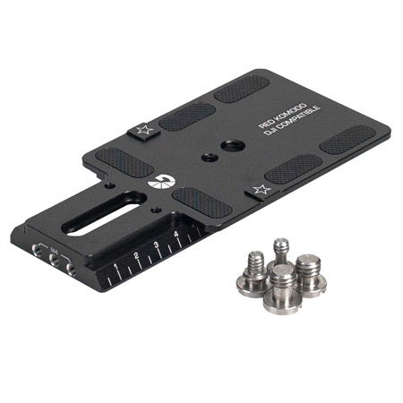 Bright Tangerine DJI RS 2/3 Extended Dovetail Plate for RED KOMODO