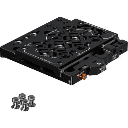 Bright Tangerine Sliding Top Plate for RED V-RAPTOR Camera