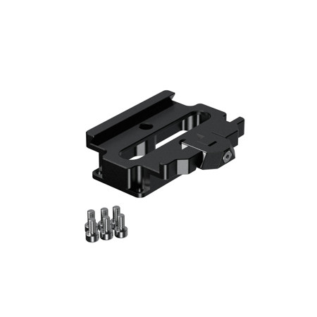 Bright Tangerine Movi Pro Riser for 15mm Baseplate and RED V-RAPTOR Camera, Black