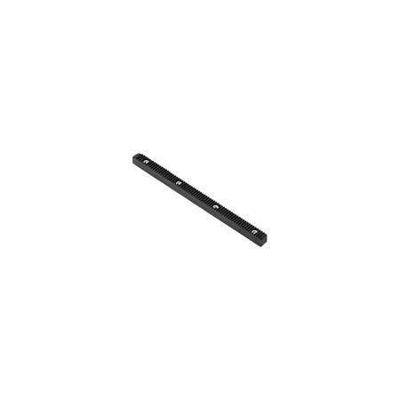 Bright Tangerine Gear Rack Upgrade for DJI RS 2 and RS 3 Dovetails, Black