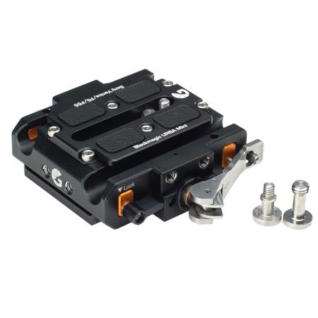 Bright Tangerine Left Field Quick Release Baseplate for Sony VENICE Camera